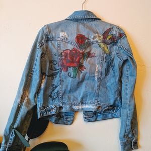 !It Jeans Rare Hummingbird Jean Jacket